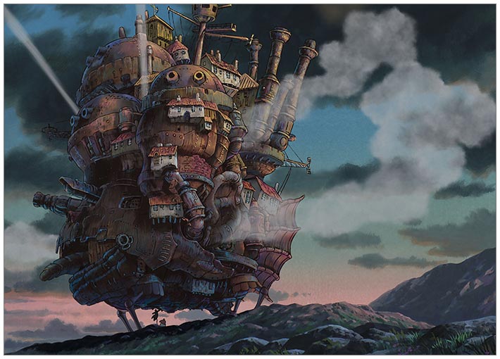  Howl's Moving Castle / ������� ����� ����� / Howl no Ugoku Shiro / ハウルの動く城